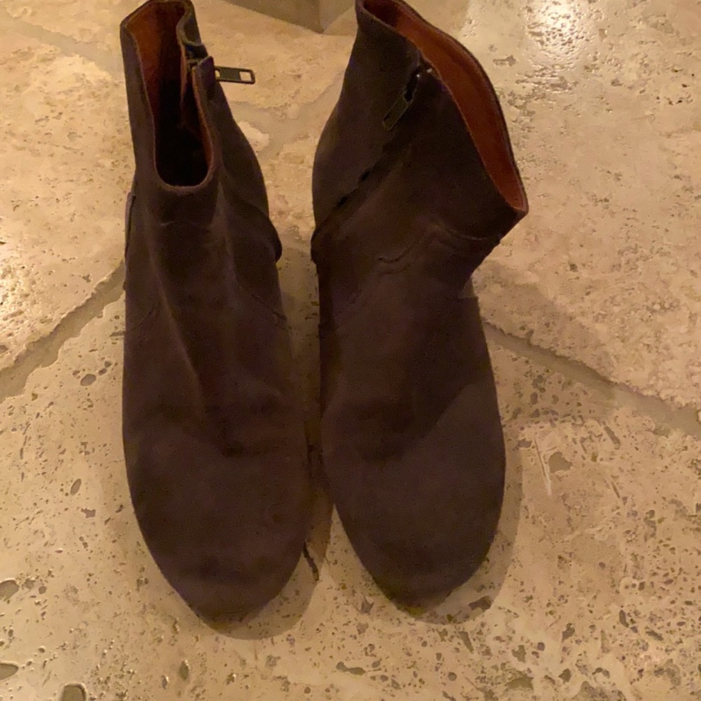 Isabel Marant Dickey Booties brown suede size 40